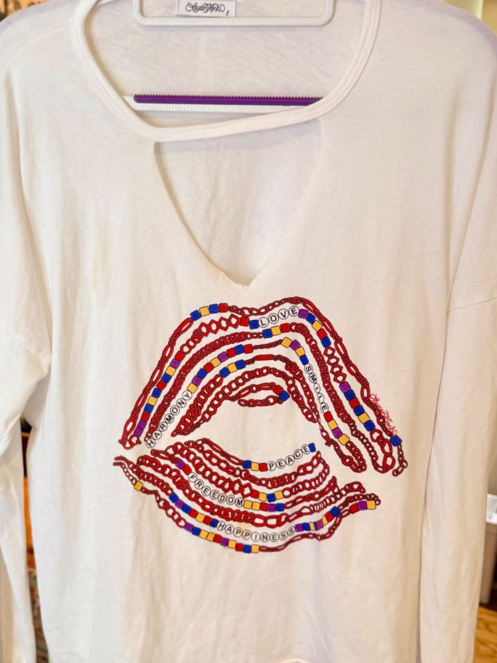 Lauren Moshi  tee -Size L
